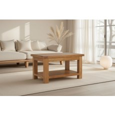 Salisbury Waxed Premium Oak Coffee Table