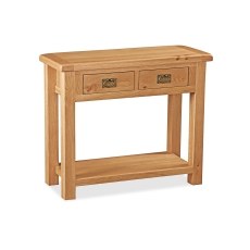 Salisbury Waxed Premium Oak Console Table