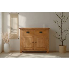 Salisbury Waxed Premium Oak Small Sideboard
