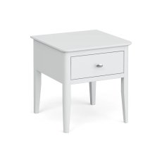 Hampstead Painted White Lamp Table Self Assembly