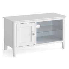 Hampstead Painted White Small Tv Unit