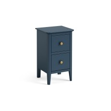 Harrogate Painted Blue Narrow Bedside Table