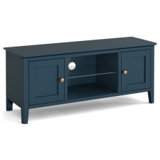Harrogate Painted Blue Large Tv Unit Harrogate Painted Blue Large Tv Unit