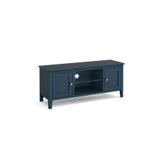Harrogate Painted Blue Large Tv Unit