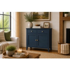 Harrogate Painted Blue Small Sideboard Harrogate Painted Blue Small Sideboard