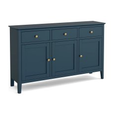 Harrogate Painted Blue 3 Door Sideboard Harrogate Painted Blue 3 Door Sideboard