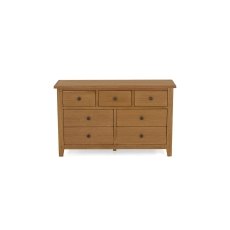 Burford Country Oak 3 Over 4 Chest of Drawers