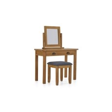 Burford Country Oak Dressing Table Set