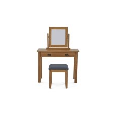 Burford Country Oak Dressing Table Set