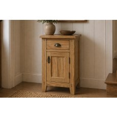 Burford Country Oak Telephone Cupboard