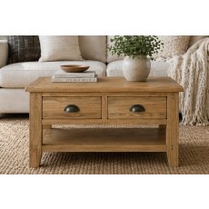 Burford Country Oak Small Coffee Table