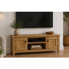 Burford Country Oak 150cm TV Unit