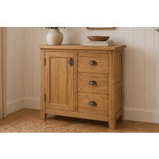 Burford Country Oak Mini Sideboard