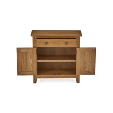 Burford Country Oak Hallway Cupboard