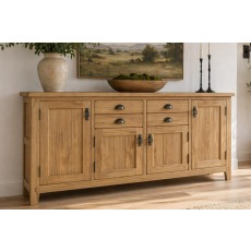 Burford Country Oak Extra Large Sideboard