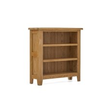 Burford Country Oak Low Bookcase