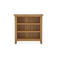 Burford Country Oak Low Bookcase