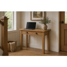 Burford Country Oak Laptop Desk