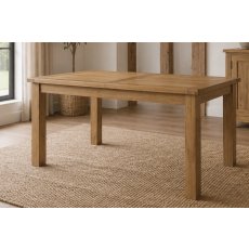 Burford Country Oak Small Butterfly 150-200cm Extending Dining Table