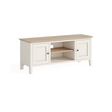 Marlow Oak Painted Coconut White 150cm TV Unit Marlow Oak Painted Coconut White 150cm TV Unit