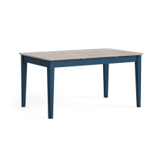 Marlow Oak Painted Navy Blue Extending Dining Table