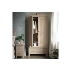 Modern Country Oak Gents Wardrobe