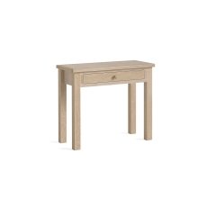 Modern Country Oak Single Drawer Dressing Table Desk