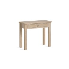 Modern Country Oak Single Drawer Dressing Table Desk