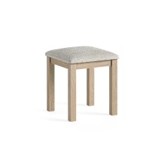Modern Country Oak Dressing Table Stool