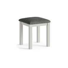 Modern Country Painted Oak Stone Grey Dressing Table Stool Modern Country Painted Oak Stone Grey Dressing Table Stool