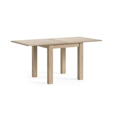 Modern Country Oak Flip-Top Dining Table