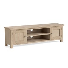 Modern Country Oak 160cm Extra Large TV Unit