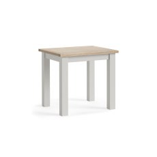 Modern Country Painted Oak Stone Grey Bistro Dining Table Modern Country Painted Oak Stone Grey Bistro Dining Table