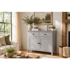 Stowe Painted Grey 2 Door Sideboard