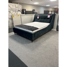 Ex-Display Redruth - Ralph 4'6 Fabric Bedframe | Malta Slate