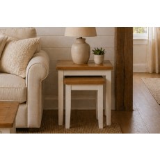 Cotswold White Nest Of Tables