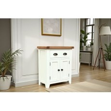 Cotswold White Mini Sideboard 70cm Wide