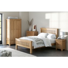 Normandy Chunky Country Oak Bed Frame Normandy Chunky Country Oak Bed Frame