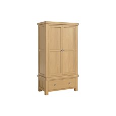 Normandy Chunky Country Oak Gents Wardrobe Normandy Chunky Country Oak Gents Wardrobe