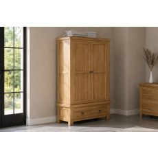Normandy Chunky Country Oak Gents Wardrobe Normandy Chunky Country Oak Gents Wardrobe