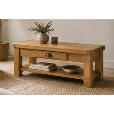 Normandy Chunky Country Oak Coffee Table Normandy Chunky Country Oak Coffee Table