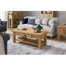Normandy Chunky Country Oak Coffee Table Normandy Chunky Country Oak Coffee Table