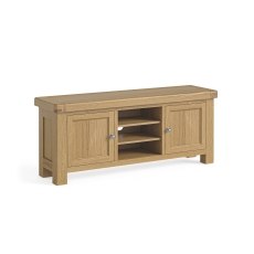 Normandy Chunky Country Oak 140cm TV Unit Normandy Chunky Country Oak 140cm TV Unit