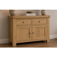 Normandy Chunky Country Oak Small Sideboard Normandy Chunky Country Oak Small Sideboard