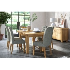Normandy Chunky Country Oak Small Extending Dining Table Normandy Chunky Country Oak Small Extending Dining Table