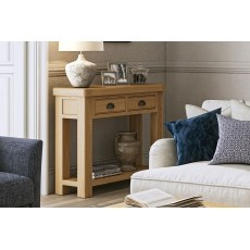 Normandy Chunky Country Oak Console Table Normandy Chunky Country Oak Console Table