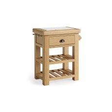 Normandy Chunky Country Oak Small Kitchen Island Unit Normandy Chunky Country Oak Small Kitchen Island Unit