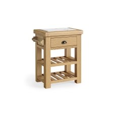 Normandy Chunky Country Oak Small Kitchen Island Unit Normandy Chunky Country Oak Small Kitchen Island Unit
