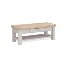 Salcombe Painted Oak Stone Grey Coffee Table