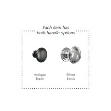 Salcombe Painted Oak Stone Grey Larder Unit